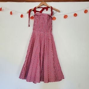 Red gingham Trixie